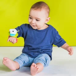 Bide-rangle-armbånd m, abe og elefant