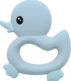 Bidering med and og taktile overflader, lyseblå