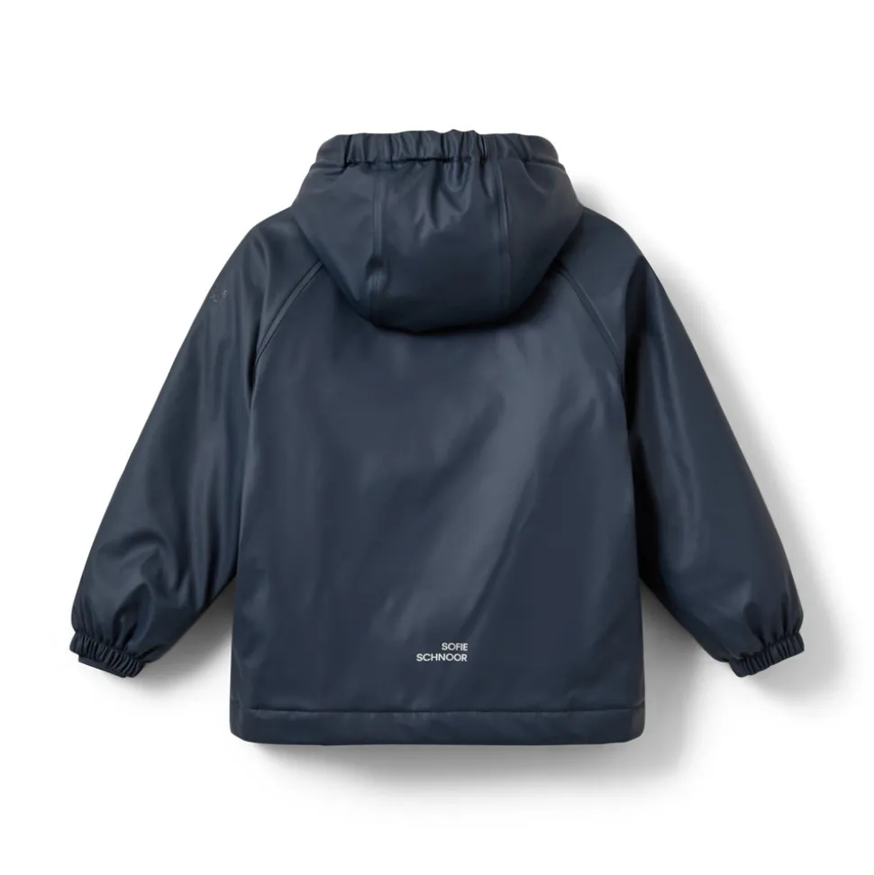 Billie Foret Regnjakke - Dark blue