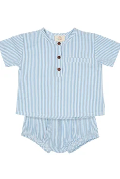 Bæk og bølge baby set - SKY BLUE