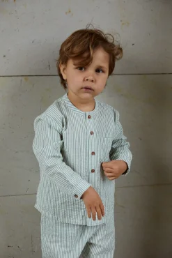 Bæk og bølge skjorte - GREEN