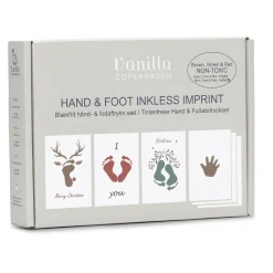 Blækfri hånd og fodaftryk 3-pak - Jul