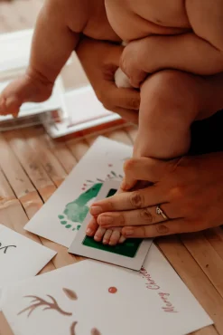 Blækfri hånd og fodaftryk 3-pak - Jul