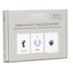 Blækfri hånd og fodaftryk 2-pak - Blå/Sort