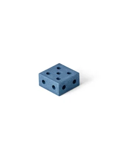 Block Square Deep Blue