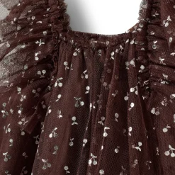 Blossom Kjole - Brown