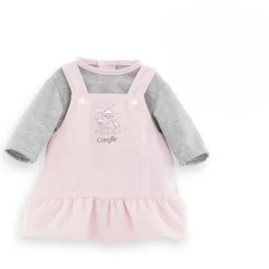 Bluse og overall til 36 cm dukke