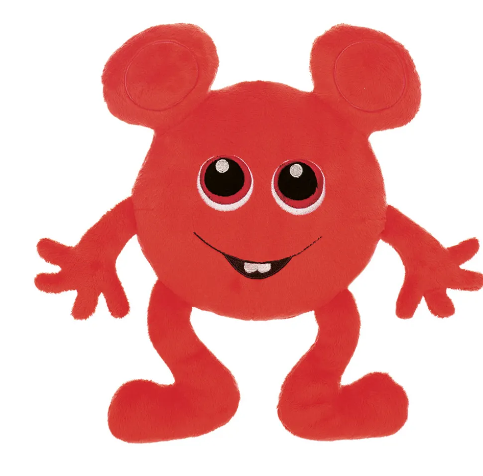 Bobbo bamse rød, 26 cm