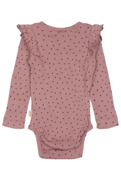 Body Langærmet - Nostalgic Rose/Coffee Bean