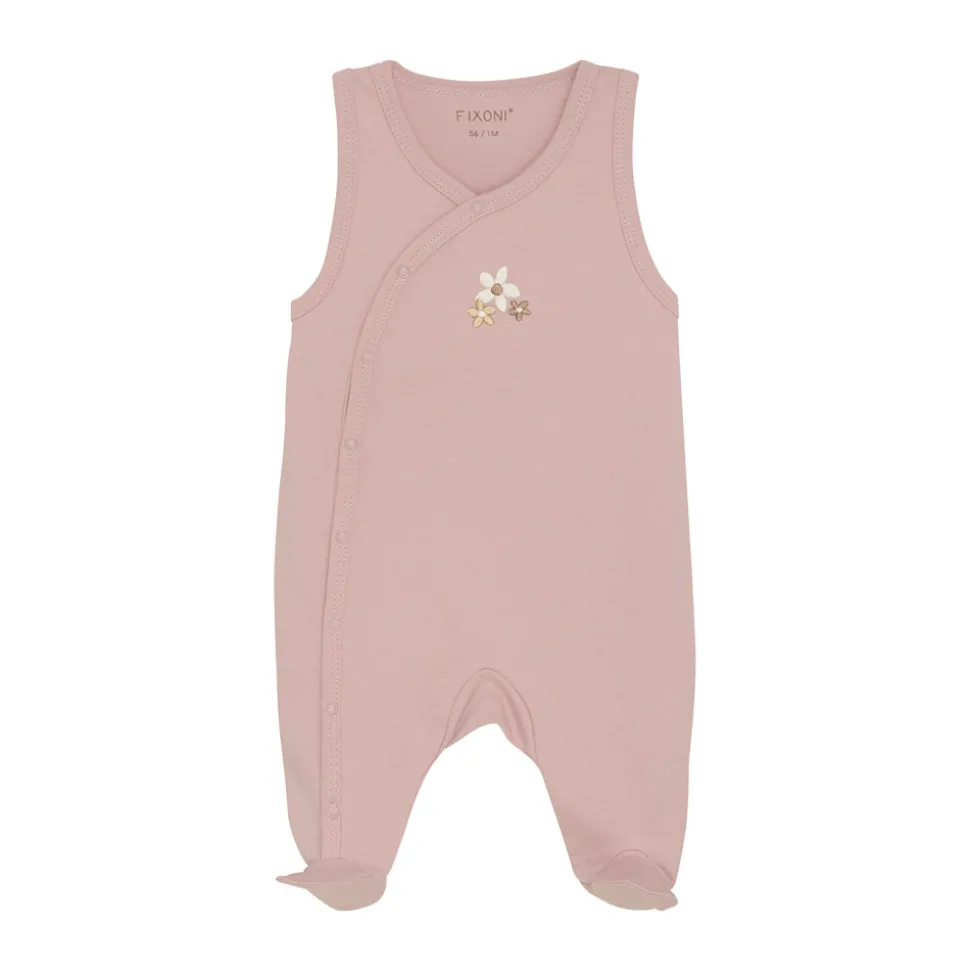 Body langærmet m. Romper - Shadow gray