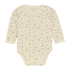 Body langærmet m. Romper - Shadow gray