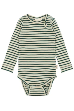 Body ls - Dark Sea/Off White