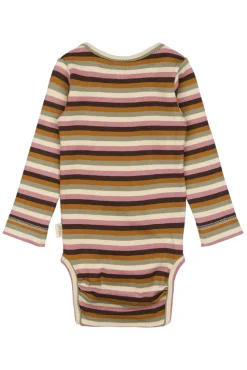 Body ls striber - Nostalgic Rose Multi Stripe