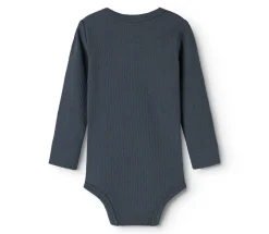 Body med lange ærmer - Blue