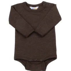 Body m/lange ærmer - Dark Brown