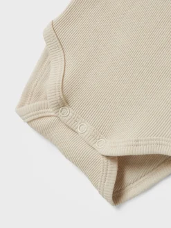 Body 5p ls solid rib - CHINA BLUE