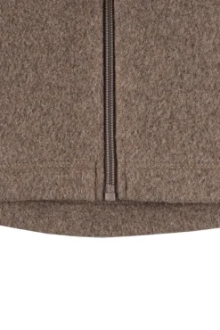 Bomuld Fleece Jakke - MELANGE DENVER