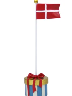 Bordflag, stor pakke i blå