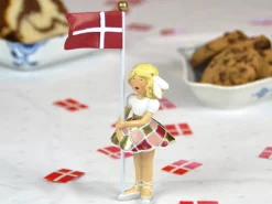 Bordpynt, flag med ballerina