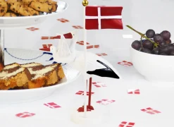 Bordpynt, flag med stork