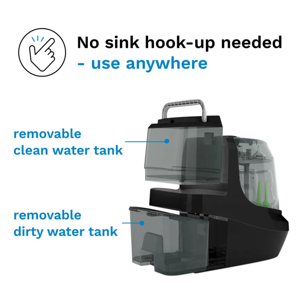 Bottle Washer Pro Black