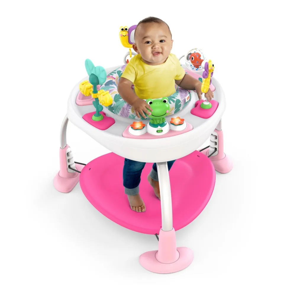 Bounce Bounce Baby 2-in-1 legetrampolin og bord
