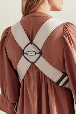 Bæresele Mini - 3D-jersey, Lys beige