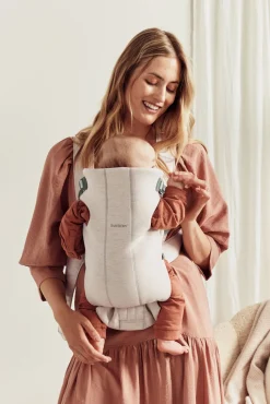 Bæresele Mini - 3D-jersey, Lys beige