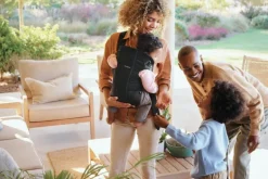 Bæresele Mini - Vævet, Sort