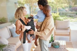 Bæresele Mini - Vævet, Sort