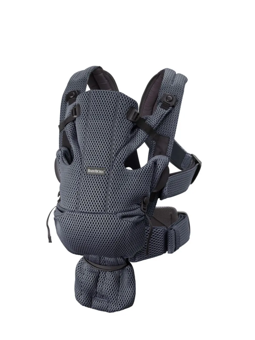 Bæresele Move - 3D-mesh, Antracitgrå