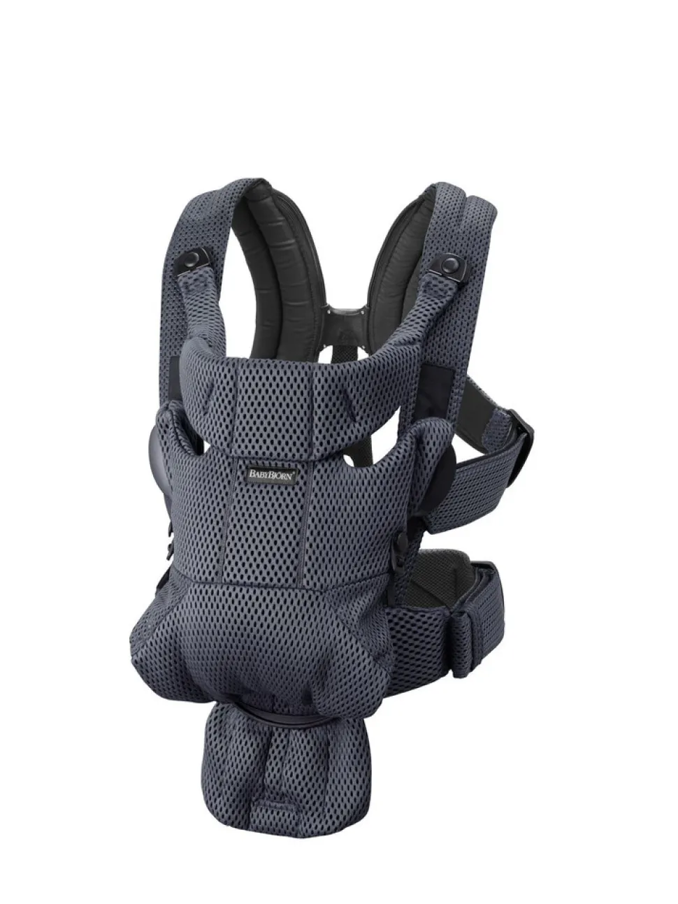 Bæresele Move - 3D-mesh, Antracitgrå