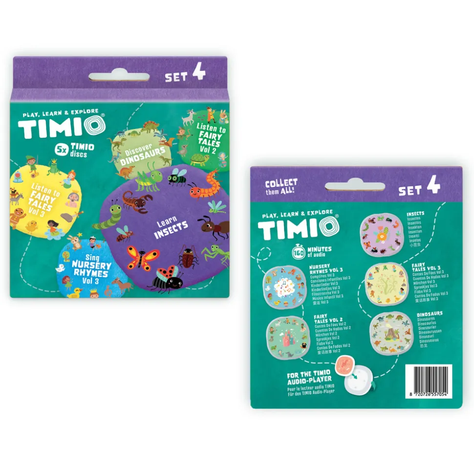 Børnesange, eventyr, dinosaurer og små insekter