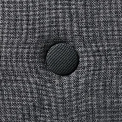 Børnestol - mørkegrå/sortgrå knap