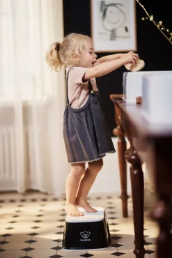 Børnetaburet - sort