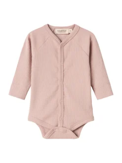 Bruno Langærmet Body - Faded rose