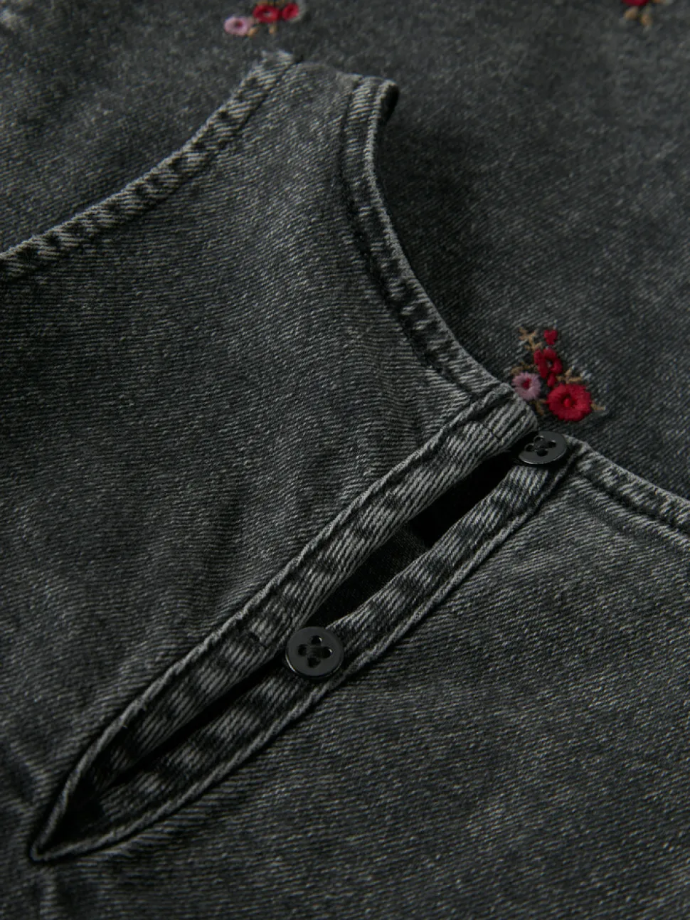 Brynn Denim Spencer - Medium Grey Denim