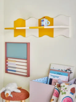 Bubbi Hylde, Gul, MDF