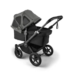 Bugaboo Donkey breezy sun canopy - moon grey