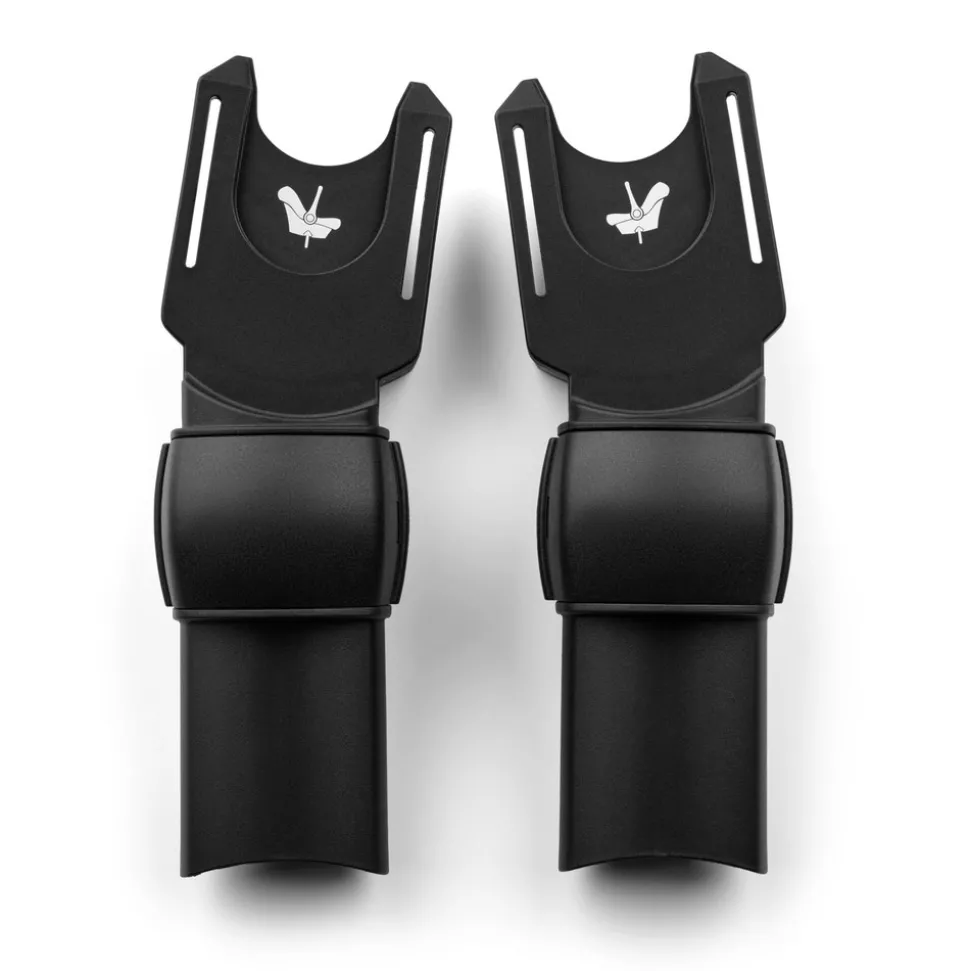 Bugaboo Fox/Kangaroo carseat adapters - BLACK