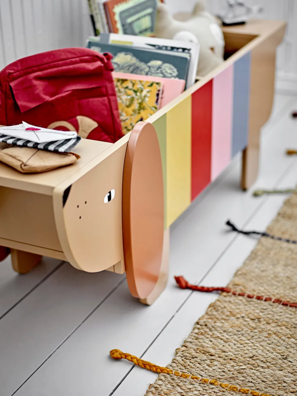 Charlie Bogkasse, Brun, MDF