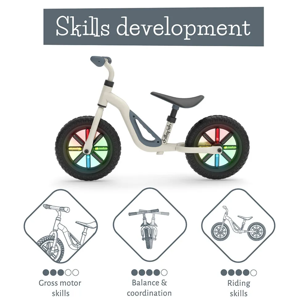 Charlie Glow balancecykel - Beige