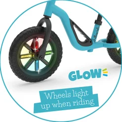 Charlie Glow balancecykel - Sky