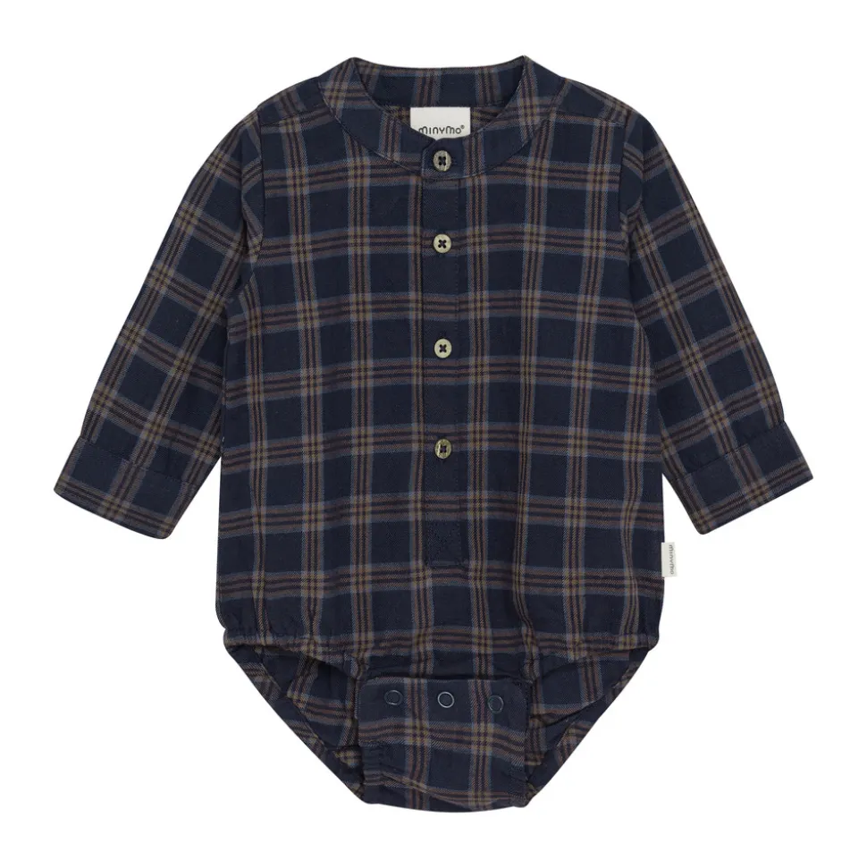 Check Body Langærmet - 7021