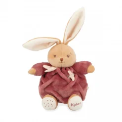 Chubby Rabbit Burgundy 17cm