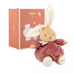 Chubby Rabbit Burgundy 17cm