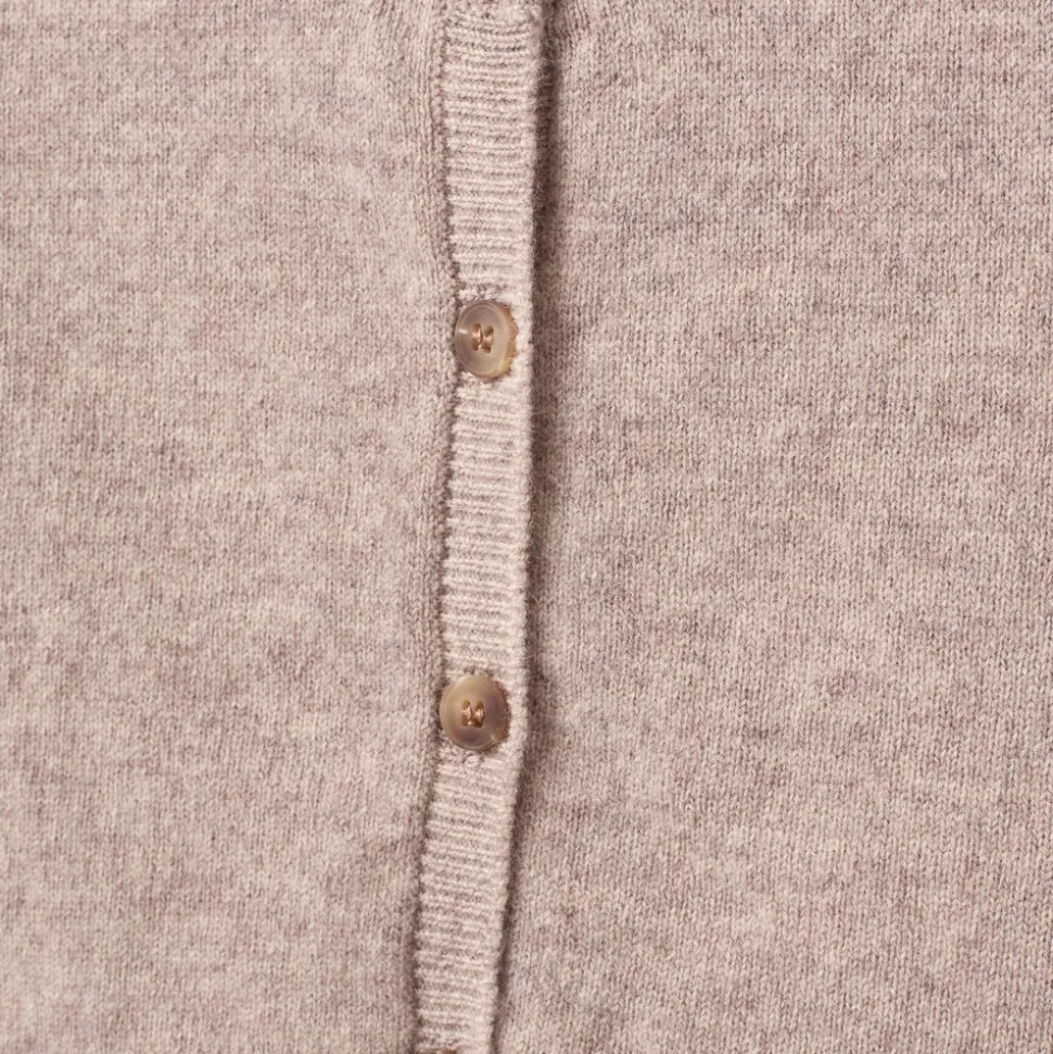 Cisse Cardigan - Brown melange