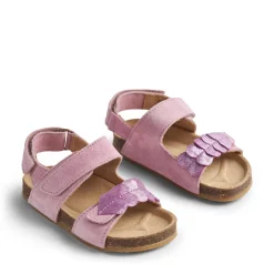 Clara kork sandal - spring lilac