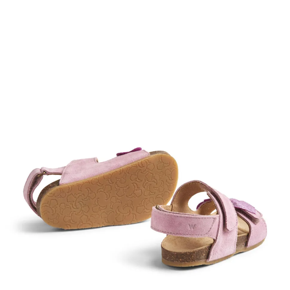 Clara kork sandal - spring lilac