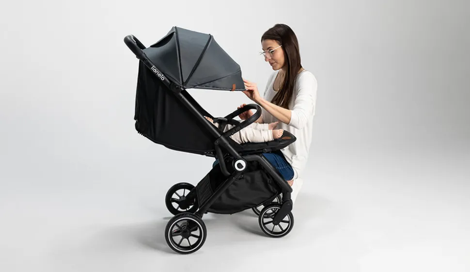 Cloe klapvogn - black onyx